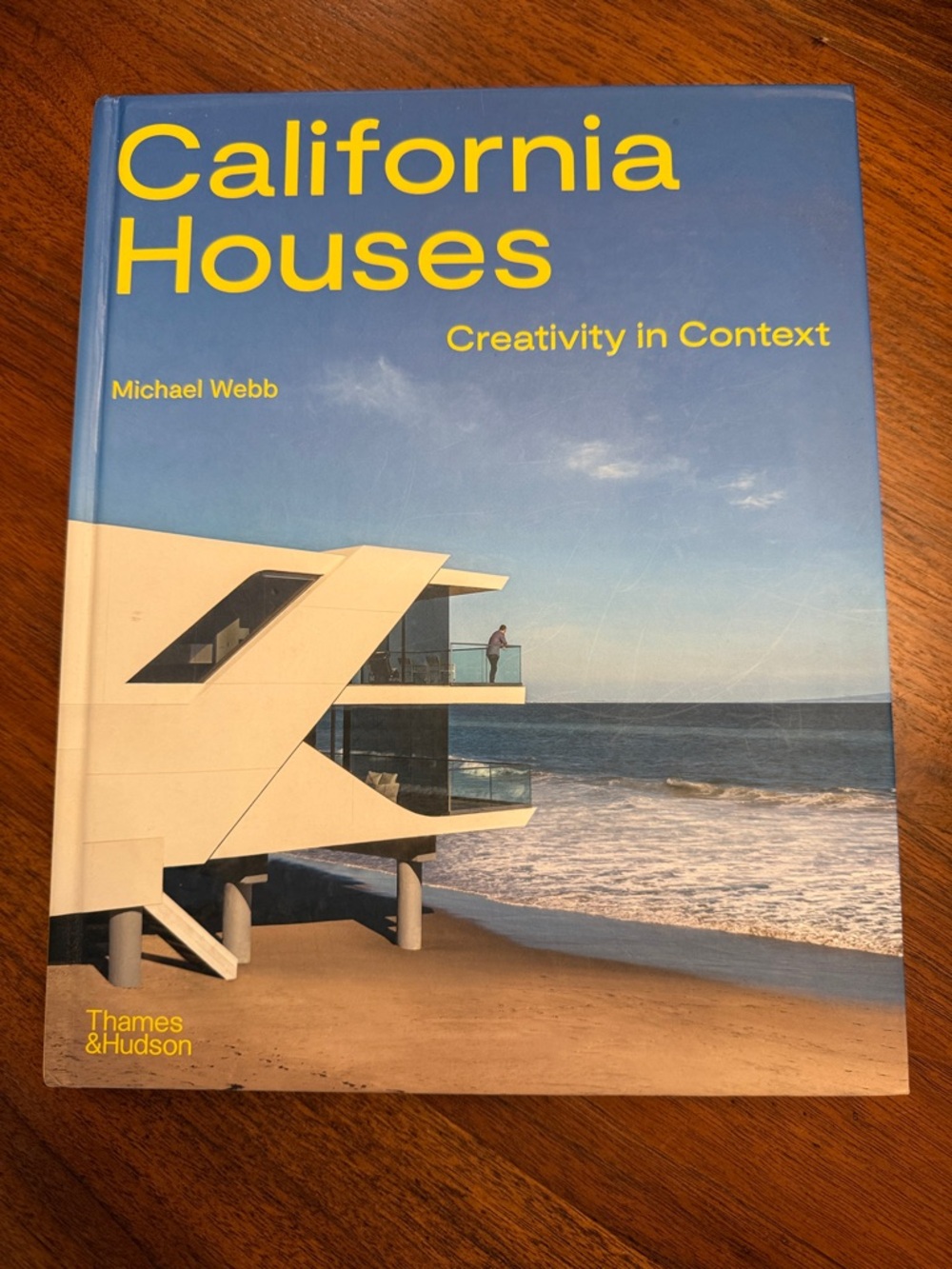 "California Houses: Creativity in Context" Coffee Table Book - Blue Cover